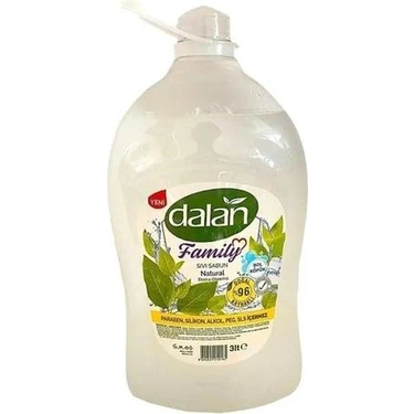 Dalan Family Doğal Sıvı Sabun 3 Lt / 5 Lt Zeytinyağlı